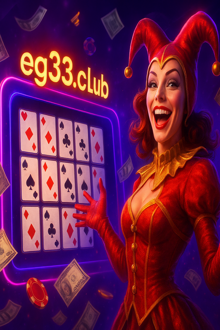 eg33: স্লট মেশিন গেমগুলোতে চালাক ক্যাশআউট ও মহান জয়ের সুযোগ উপভোগ করুন